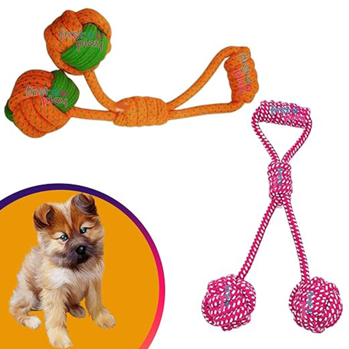 First Play Dog Rope Toy