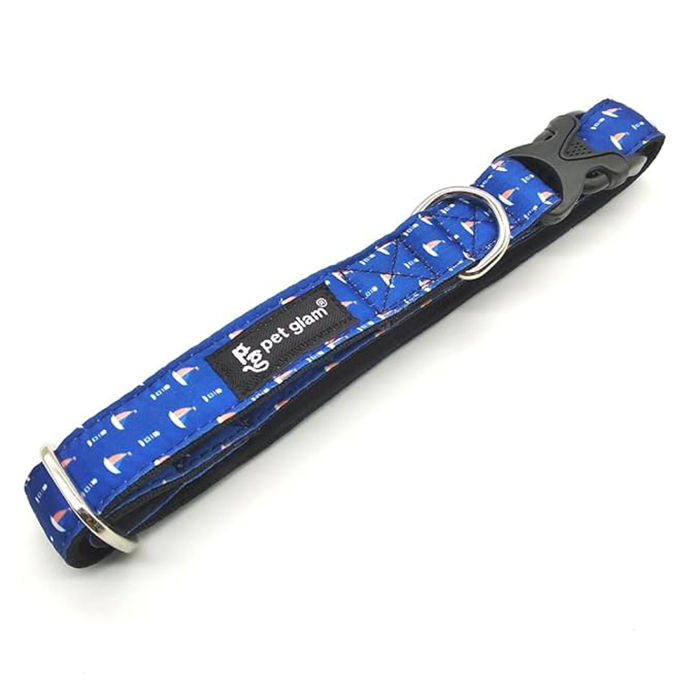 Pet Glam Dog Collar-Safe & Strong Adjustable Buckles