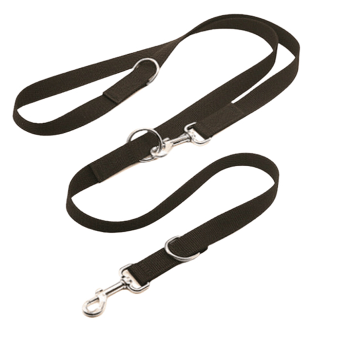 Trixie Classic Adjustable Leash (3-Stage) - Black