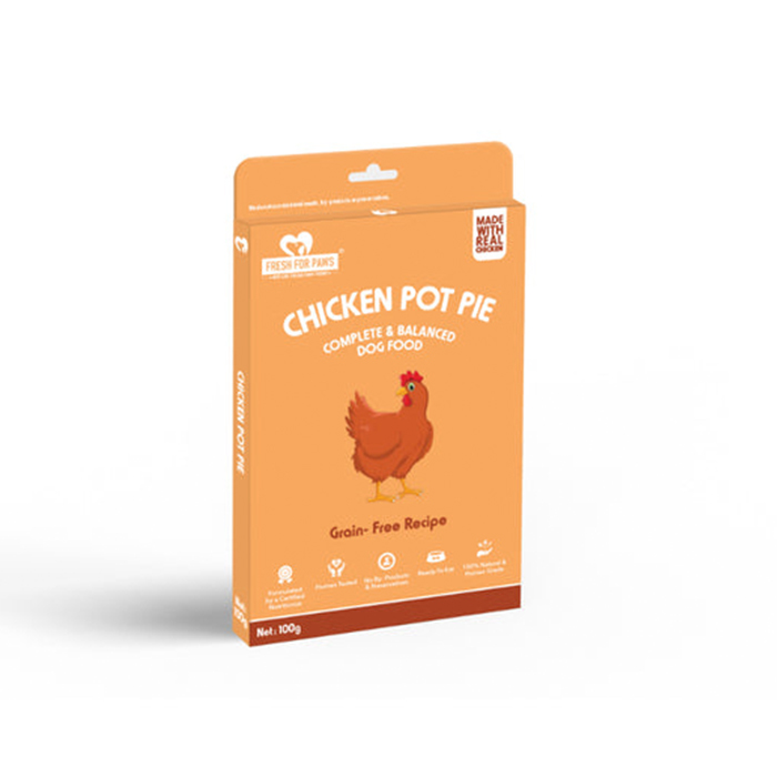 Fresh Meals For Dogs & Cats - Chicken Pot Pie