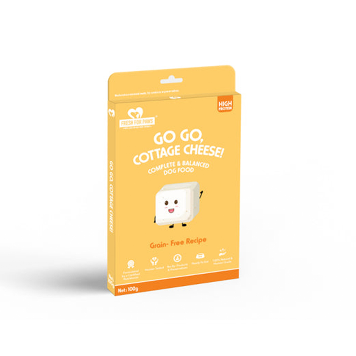 Fresh Meals For Dogs- Go, Go, Cottage Cheese