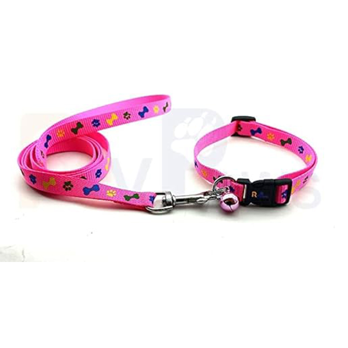 Leash Set - Adjustable Nylon Collar for Puppies