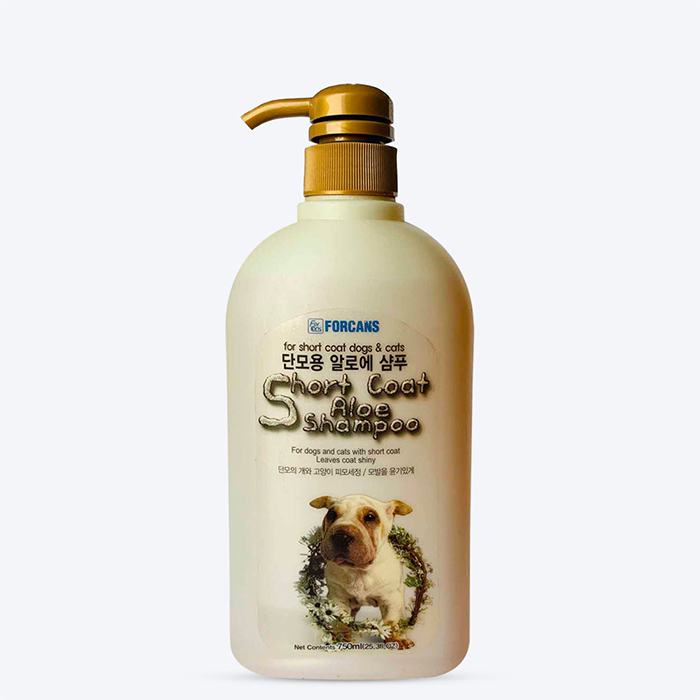 Forcans Short Coat Aloe Dog Shampoo