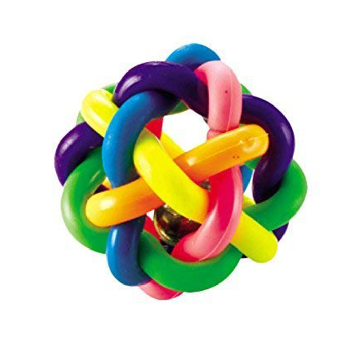 PetWag Ring Bell Ball Toy, for Cats & Dogs - Small