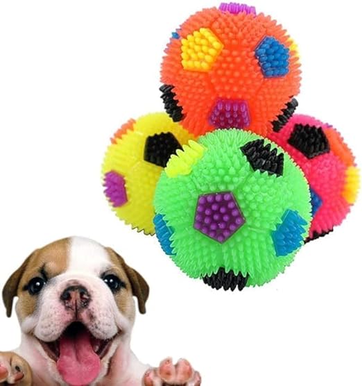 Dogs PAWS  Rubber Squeaky for Playing Tooth Cleaning