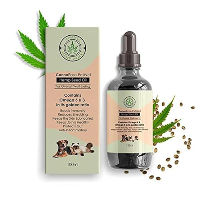 Ananta Hemp Works Hemp Seed Oil  Specially for Dog